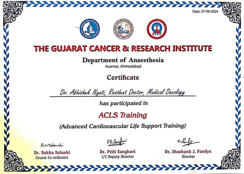 ACLS Training — GCRI, Ahmedabad 2024
